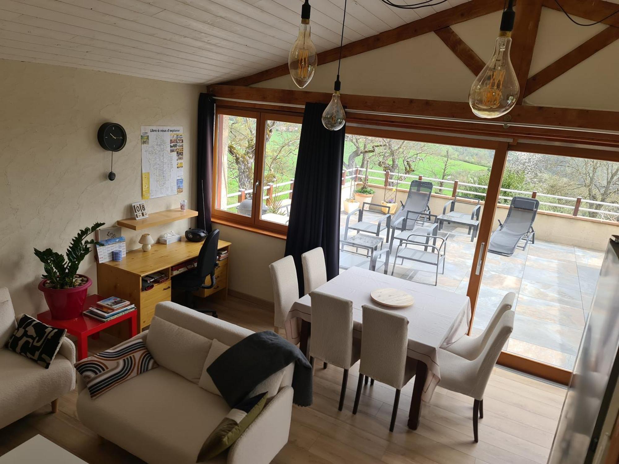Gite Chez Tiane Saint-Flour-L'Etang 외부 사진